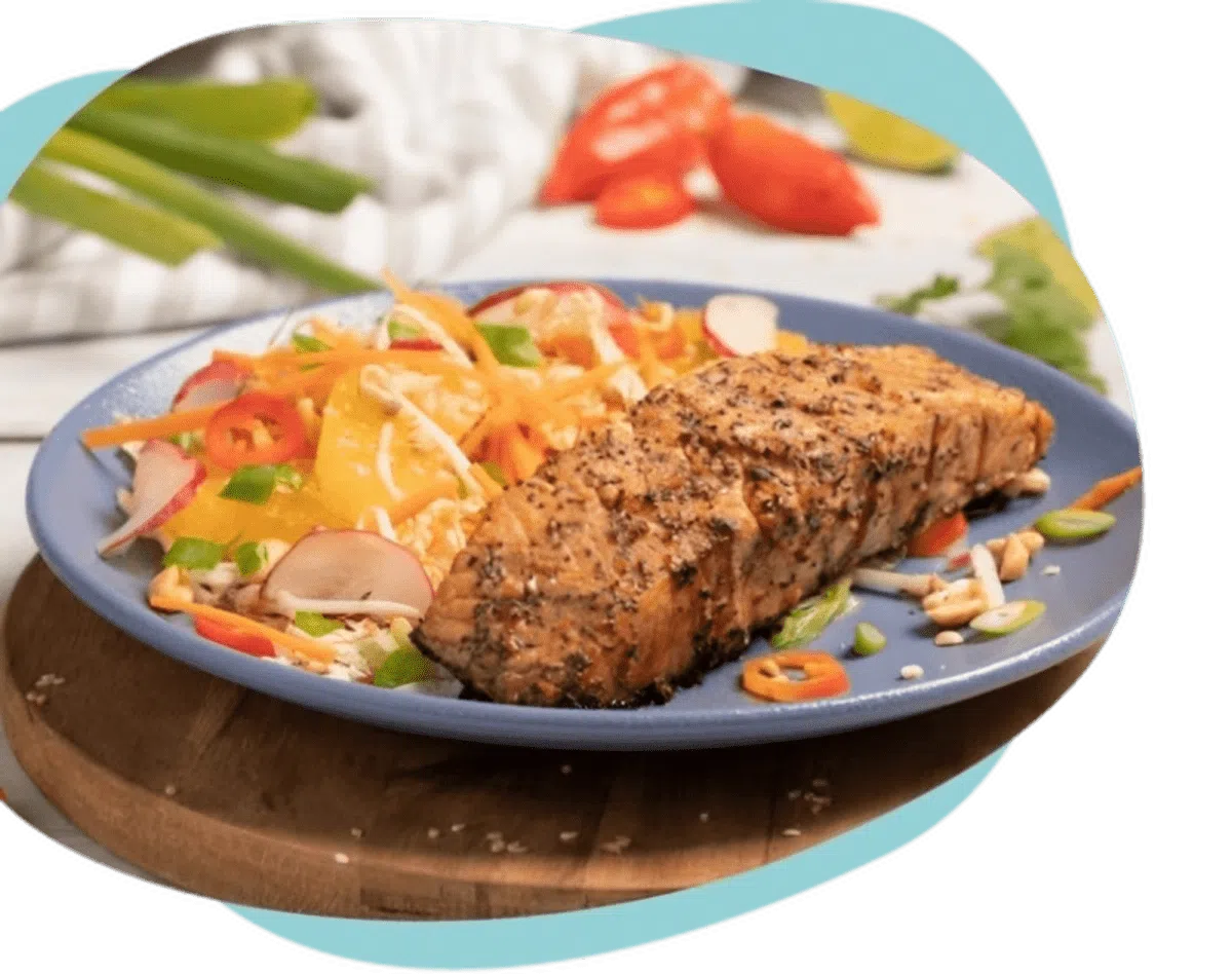 Pietran Salmon en Airfryer