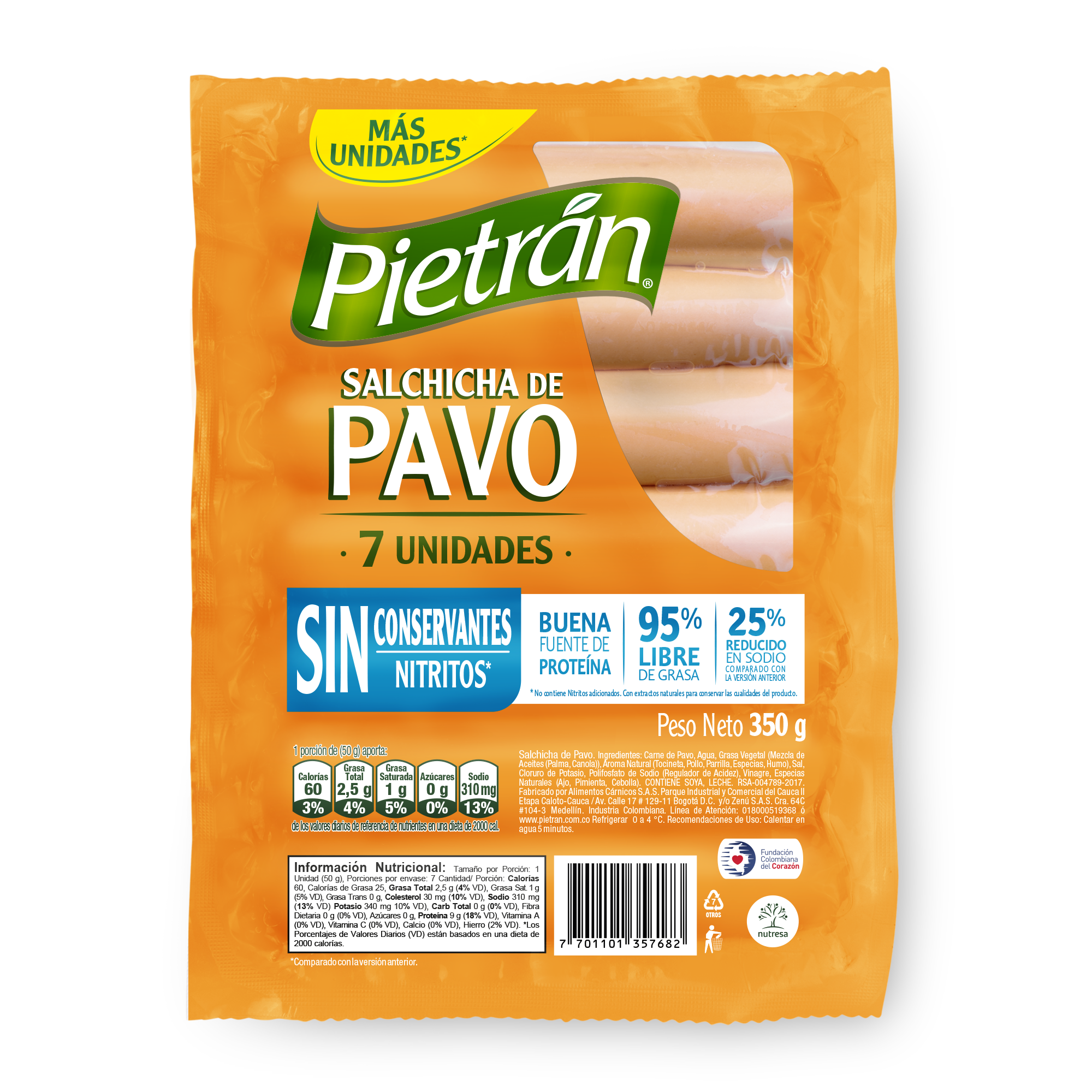 Bowl de Salchicha de Pavo en Recetas Pietrán