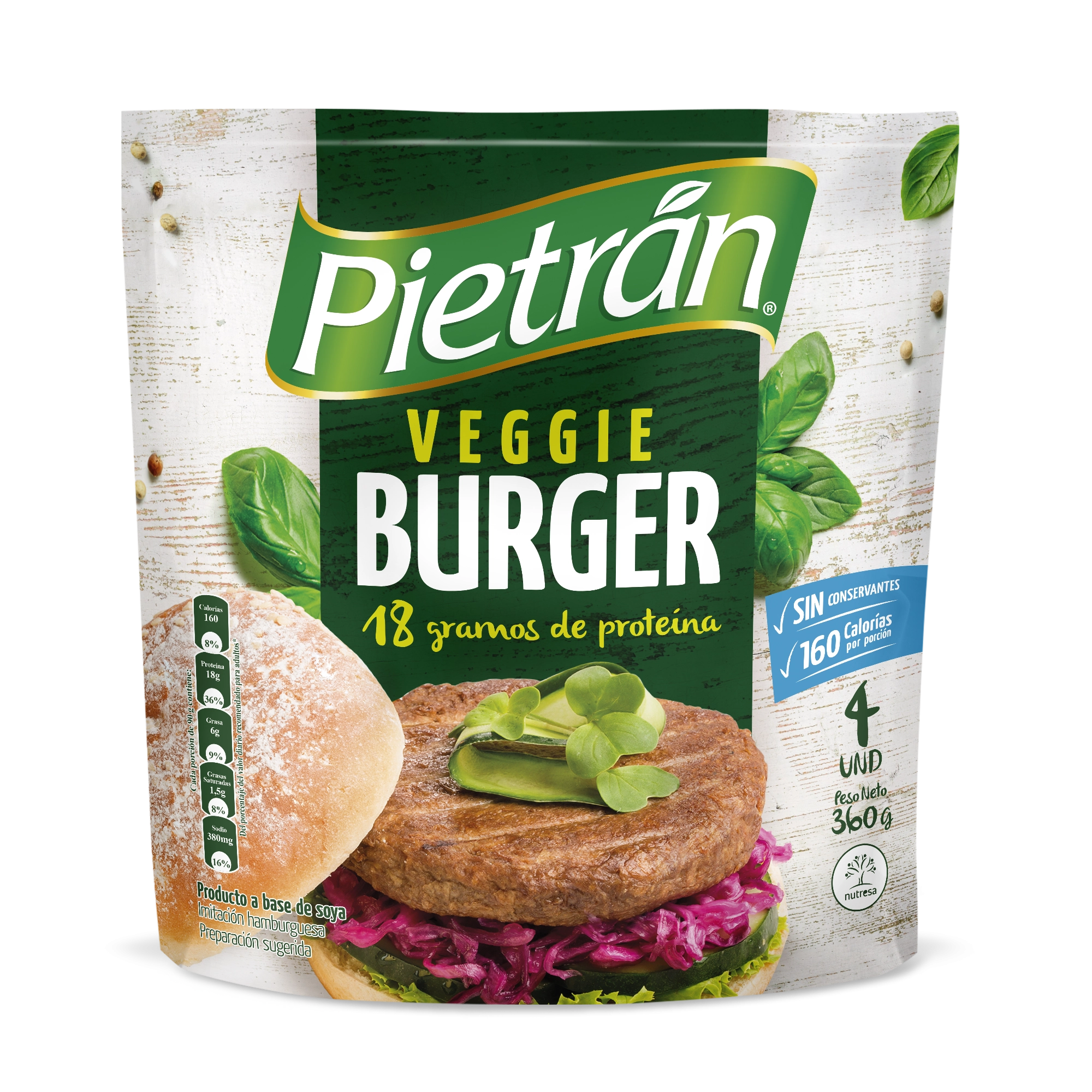 Veggie Burger Pietrán