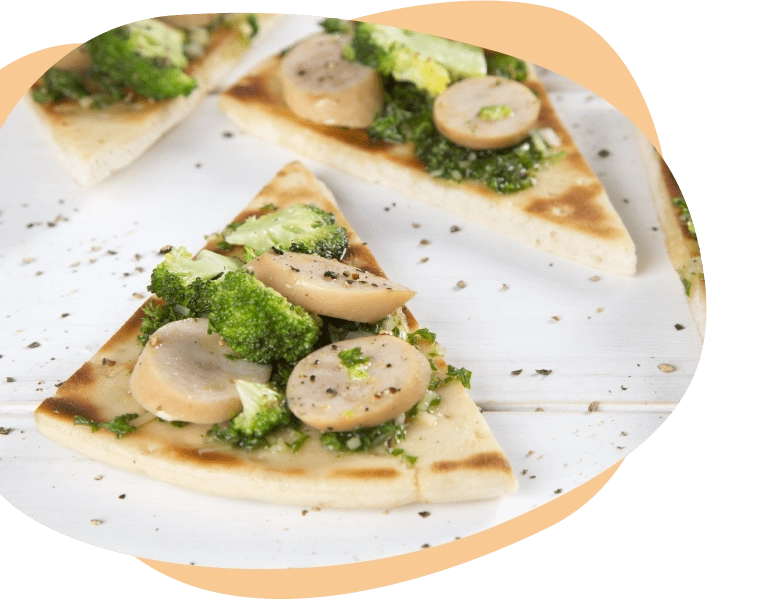 crocantes con salchicha de pollo