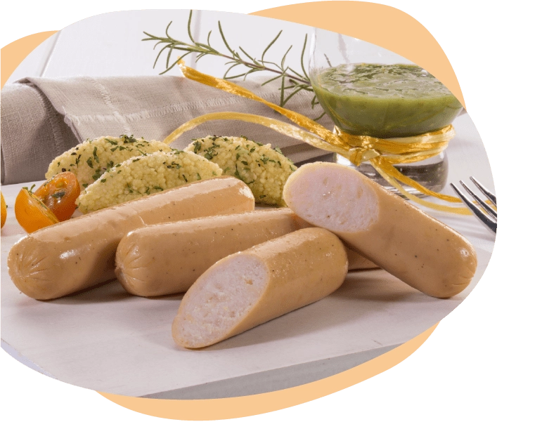 cuscus con salchicha pechuga de pollo