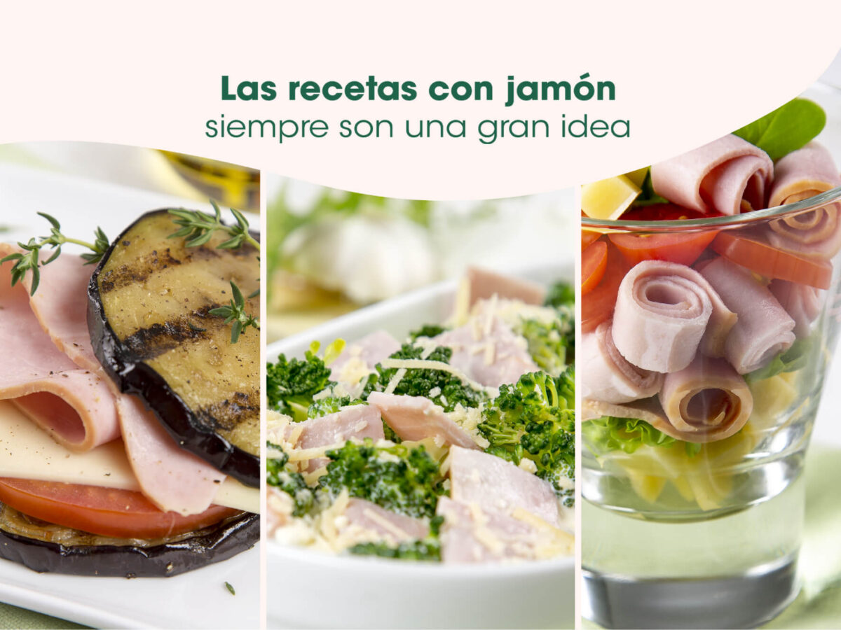 Las recetas con jamón siempre son una gran idea