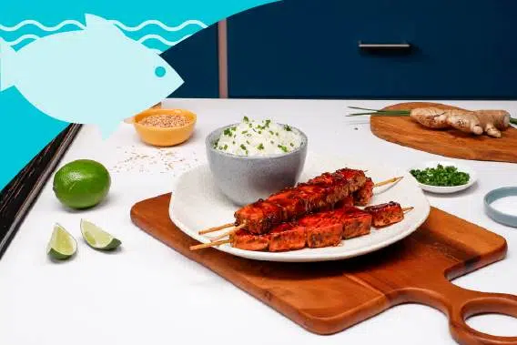 BOCADO DE SALMÓN GLASEADO